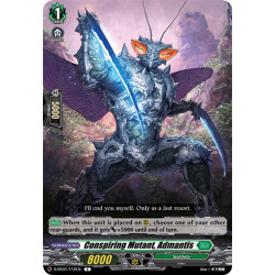 Vanguard_TCG_card_D-BT01_112EN_C_Conspiring_Mutant_Admantis_Genesis_of_the_Five_Greats