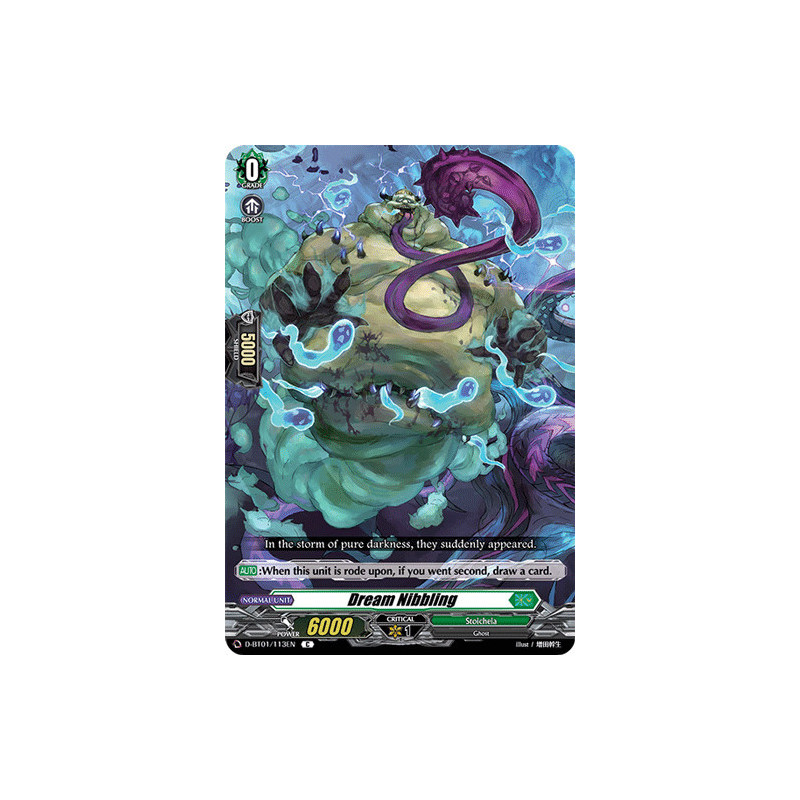 Vanguard_TCG_card_D-BT01_113EN_C_Dream_Nibbling_Genesis_of_the_Five_Greats