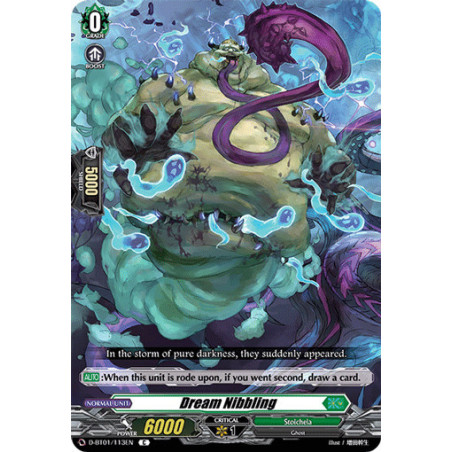 Vanguard_TCG_card_D-BT01_113EN_C_Dream_Nibbling_Genesis_of_the_Five_Greats