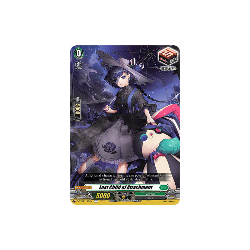 Vanguard_TCG_card_D-BT01_115EN_C_Lost_Child_of_Attachment_Genesis_of_the_Five_Greats