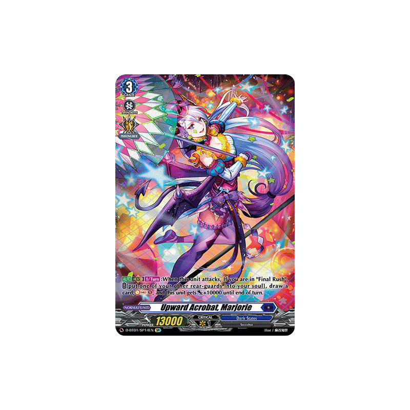 Vanguard_TCG_card_D-BT01_SP14EN_SP_Upward_Acrobat_Marjorie_Genesis_of_the_Five_Greats