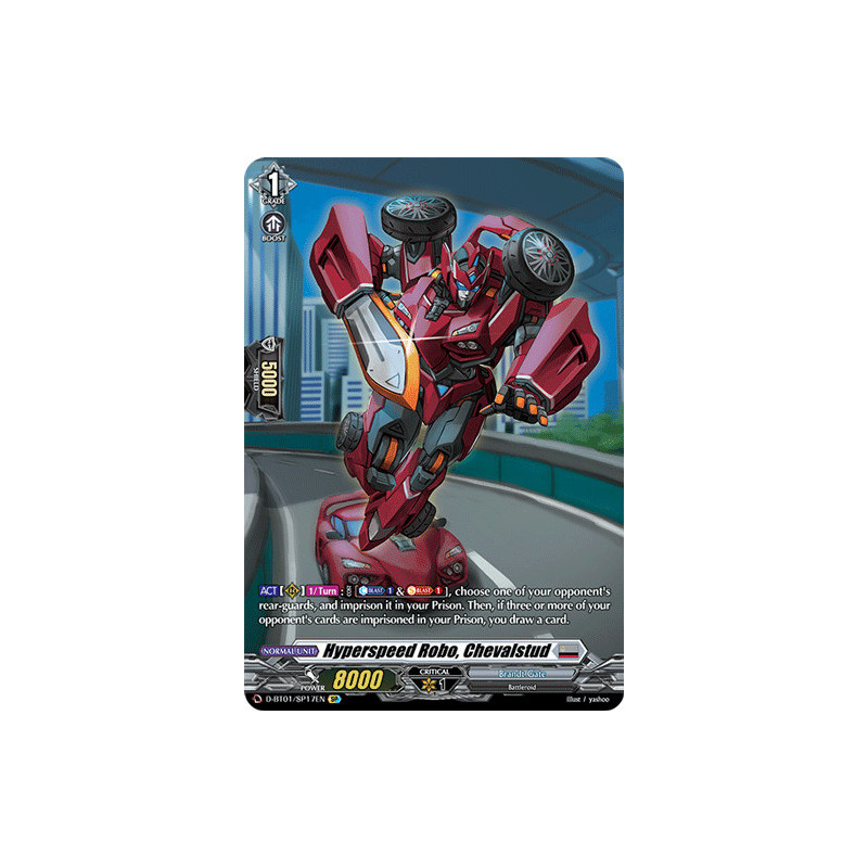 Vanguard_TCG_card_D-BT01_SP17EN_SP_Hyperspeed_Robo_Chevalstud_Genesis_of_the_Five_Greats