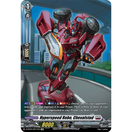 Vanguard_TCG_card_D-BT01_SP17EN_SP_Hyperspeed_Robo_Chevalstud_Genesis_of_the_Five_Greats