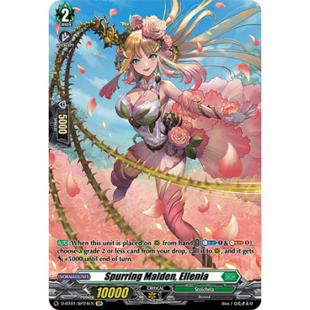 Vanguard_TCG_card_D-BT01_SP24EN_SP_Spurring_Maiden_Ellenia_Genesis_of_the_Five_Greats