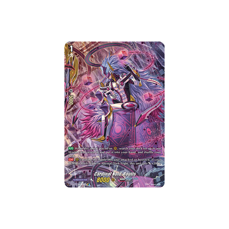 Vanguard_TCG_card_D-BT01_SP32EN_SP_Cardinal_Noid_Routis_Genesis_of_the_Five_Greats