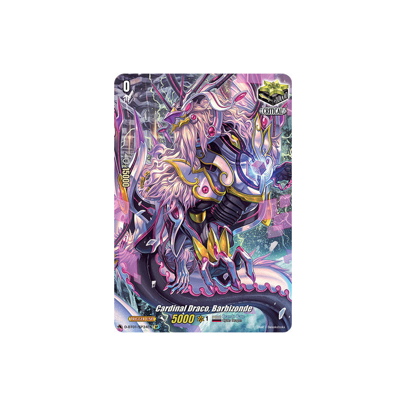 Vanguard_TCG_card_D-BT01_SP34EN_SP_Cardinal_Draco_Barbizonde_Genesis_of_the_Five_Greats