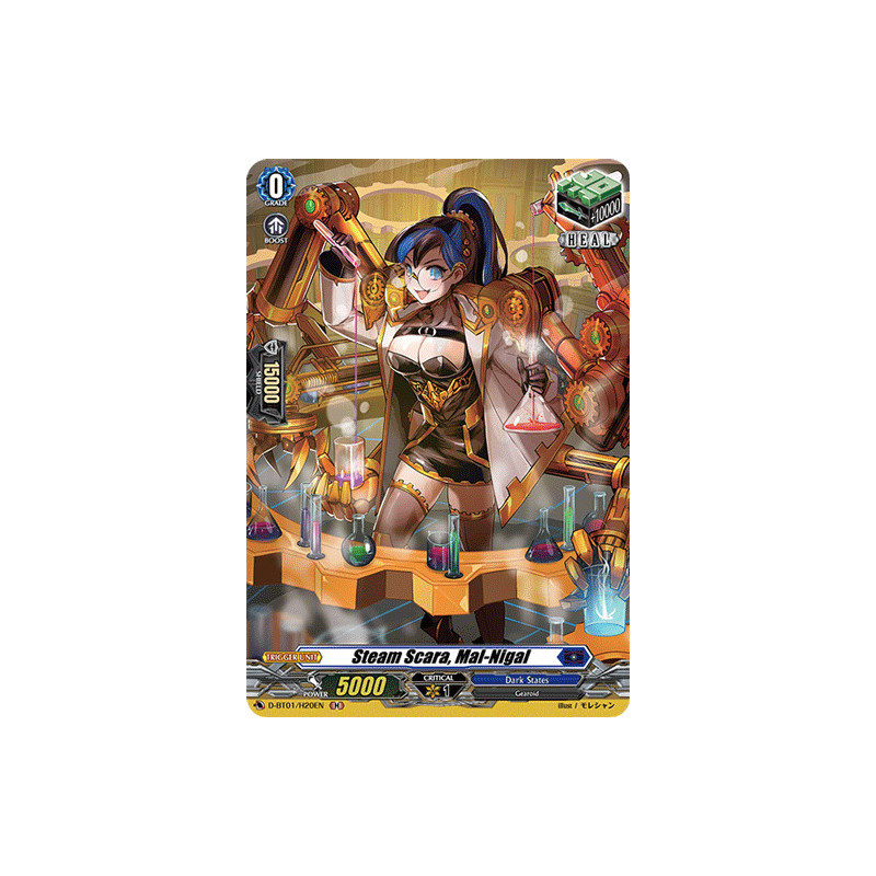 Vanguard_TCG_card_D-BT01_H20EN_H_Steam_Scara_Mal-Nigal_Genesis_of_the_Five_Greats