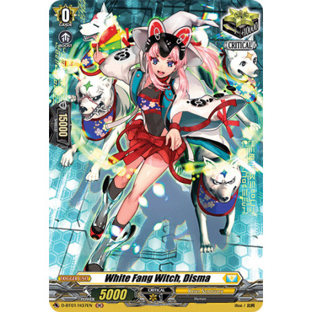 Vanguard_TCG_card_D-BT01_H37EN_H_White_Fang_Witch_Disma_Genesis_of_the_Five_Greats