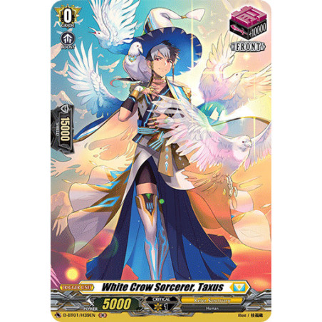 Vanguard_TCG_card_D-BT01_H39EN_H_White_Crow_Sorcerer_Taxus_Genesis_of_the_Five_Greats