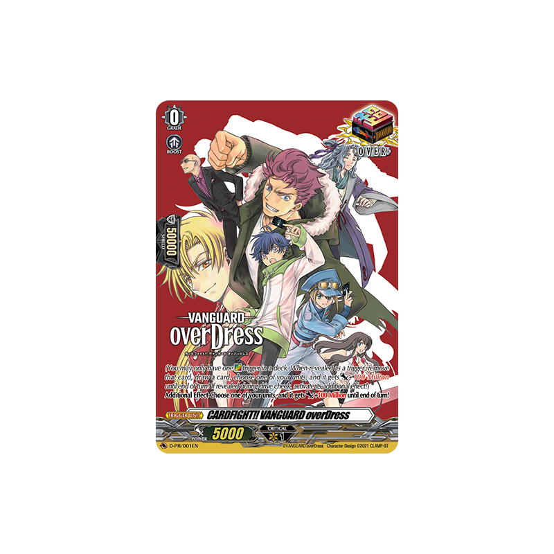 Vanguard_TCG_card_D-BT01_D-PR_001EN_PR_Cardfight _Vanguard_OverDress_Genesis_of_the_Five_Greats