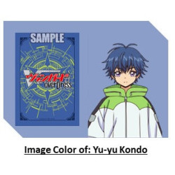Vanguard_TCG_card_D-BT01_Box_topperEN_PR_Box_Topper_Yu-yu_Kondo_Ride_Deck_sleeves_(include_4_pieces_of_sleeves)_Genesis_of_the_F