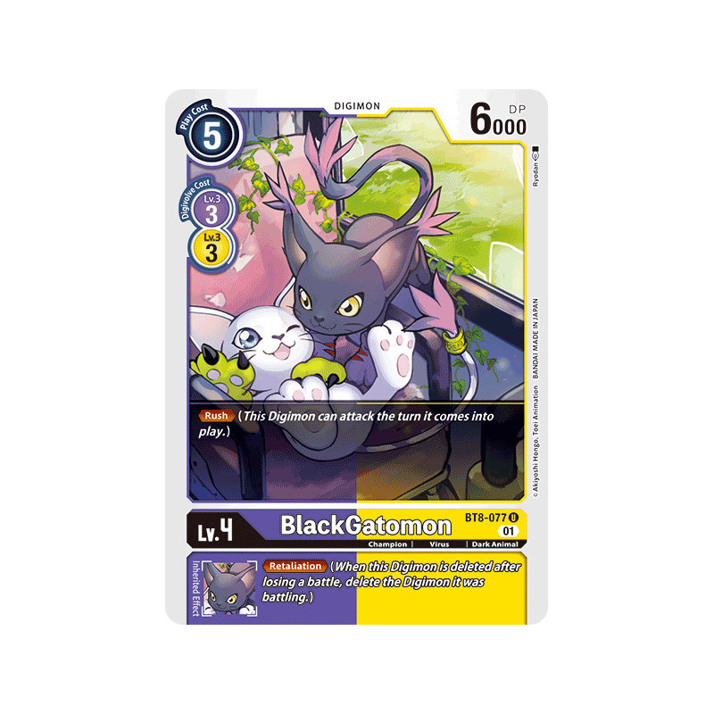 Digimon_TCG_BT8-077_BlackGatomon_Uncommon_New_Awakening_Card_Game