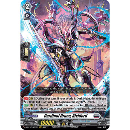 Vanguard_TCG_card_D-BT02_005EN_RRR_Cardinal_Draco_Alviderd_A_Brush_with_the_Legends