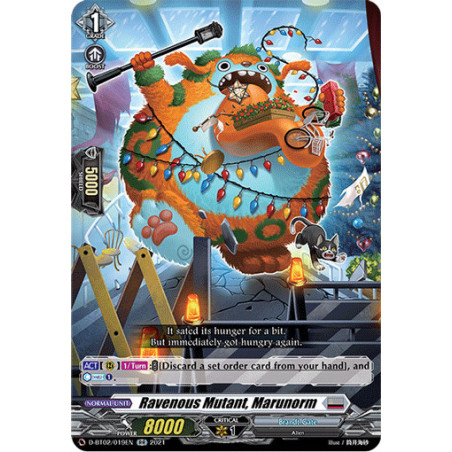 Vanguard_TCG_card_D-BT02_019EN_RR_Ravenous_Mutant_Marunorm_A_Brush_with_the_Legends