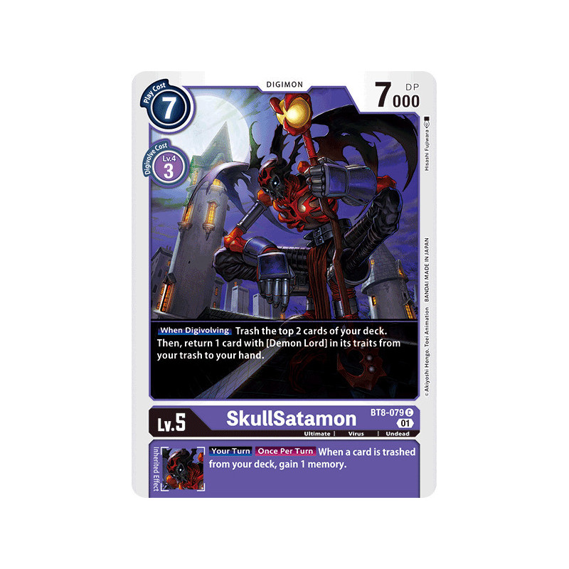 Digimon_TCG_BT8-079_SkullSatamon_Common_New_Awakening_Card_Game