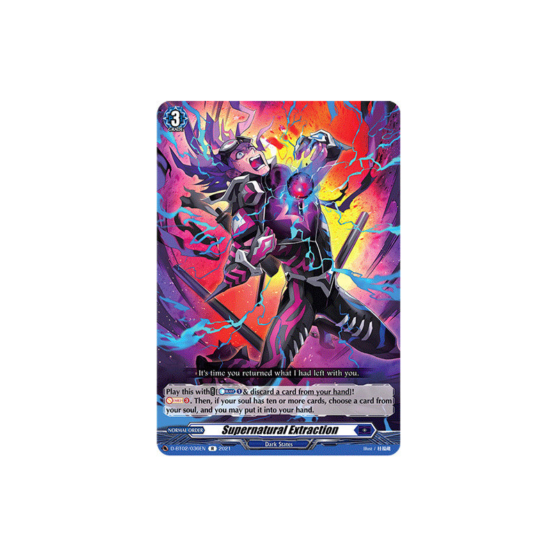 Vanguard_TCG_card_D-BT02_036EN_R_Supernatural_Extraction_A_Brush_with_the_Legends