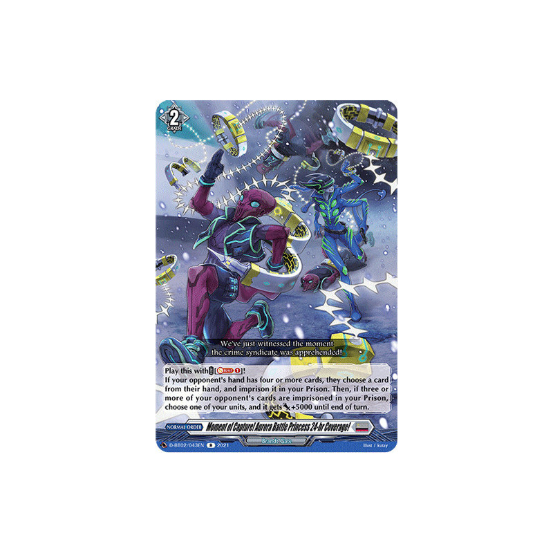 Vanguard_TCG_card_D-BT02_043EN_R_Moment_of_Capture_Aurora_Battle_Princess_24-hr_Coverage_A_Brush_with_the_Legends