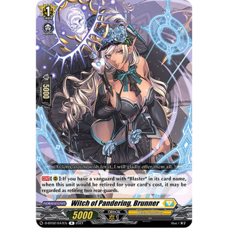 Vanguard_TCG_card_D-BT02_047EN_R_Witch_of_Pandering_Brunner_A_Brush_with_the_Legends
