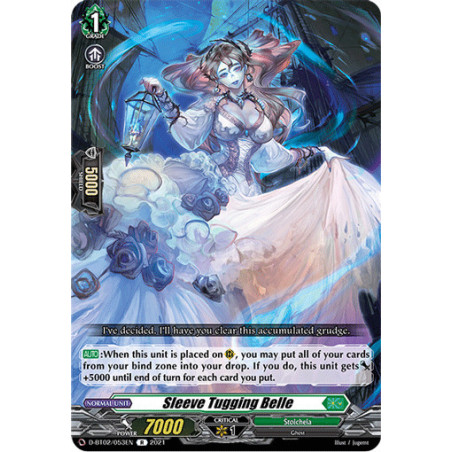Vanguard_TCG_card_D-BT02_053EN_R_Sleeve_Tugging_Belle_A_Brush_with_the_Legends