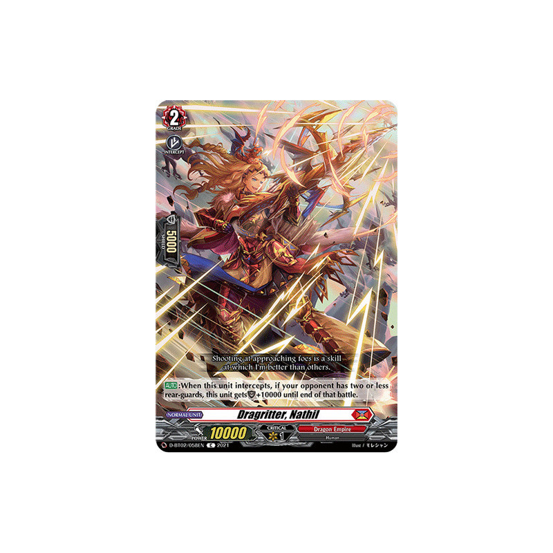 Vanguard_TCG_card_D-BT02_058EN_C_Dragritter_Nathil_A_Brush_with_the_Legends