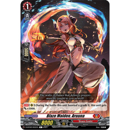 Vanguard_TCG_card_D-BT02_063EN_C_Blaze_Maiden_Aruuna_A_Brush_with_the_Legends
