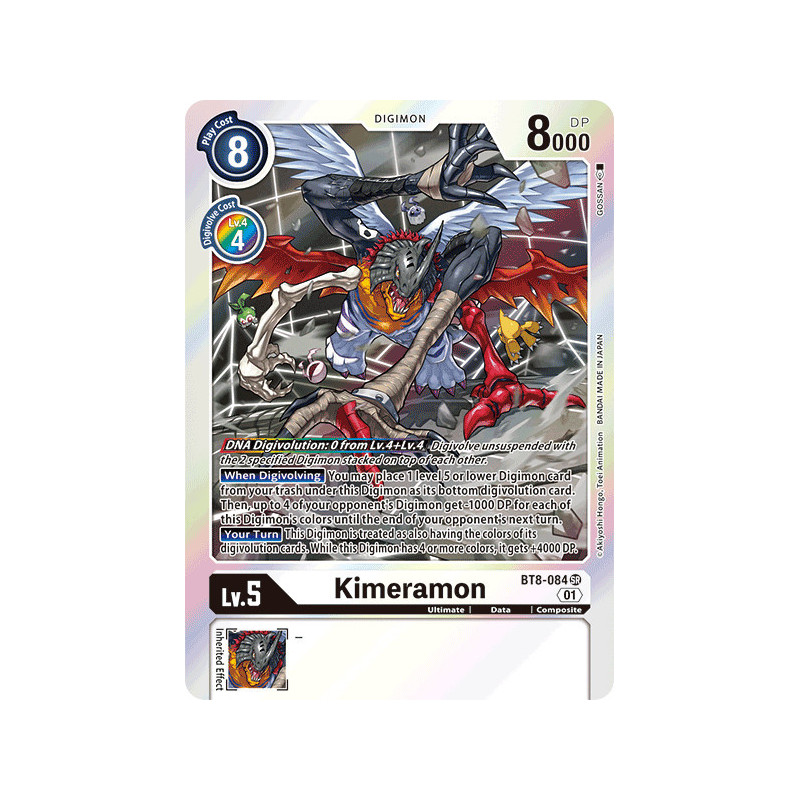 Digimon_TCG_BT8-084_Kimeramon_Super_Rare_New_Awakening_Card_Game