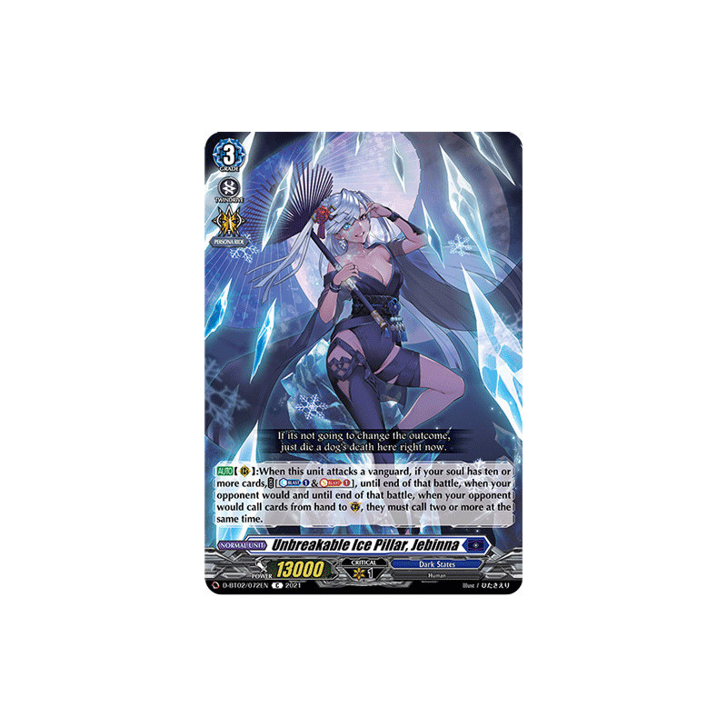 Vanguard_TCG_card_D-BT02_072EN_C_Unbreakable_Ice_Pillar_Jebinna_A_Brush_with_the_Legends