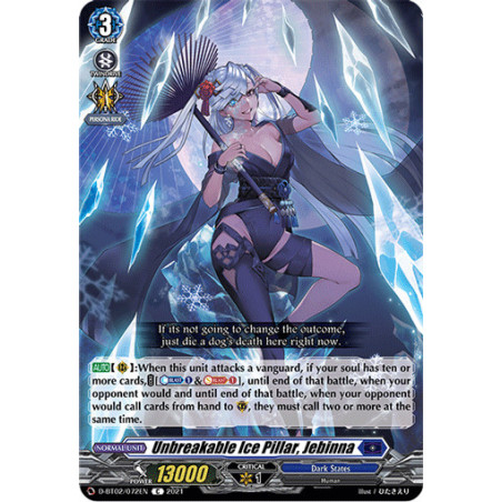 Vanguard_TCG_card_D-BT02_072EN_C_Unbreakable_Ice_Pillar_Jebinna_A_Brush_with_the_Legends