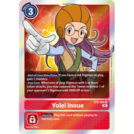 Digimon_TCG_BT8-085_Yolei_Inoue_Rare_New_Awakening_Card_Game