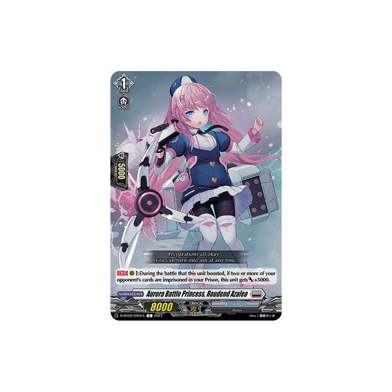 Vanguard_TCG_card_D-BT02_090EN_C_Aurora_Battle_Princess_Roudend_Azalea_A_Brush_with_the_Legends