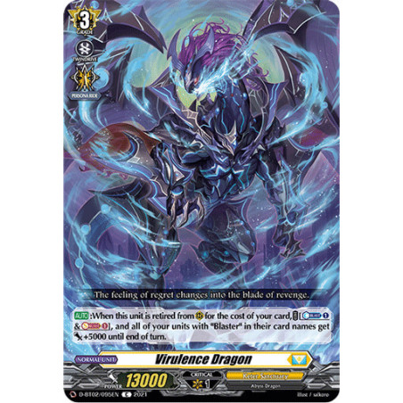 Vanguard_TCG_card_D-BT02_095EN_C_Virulence_Dragon_A_Brush_with_the_Legends