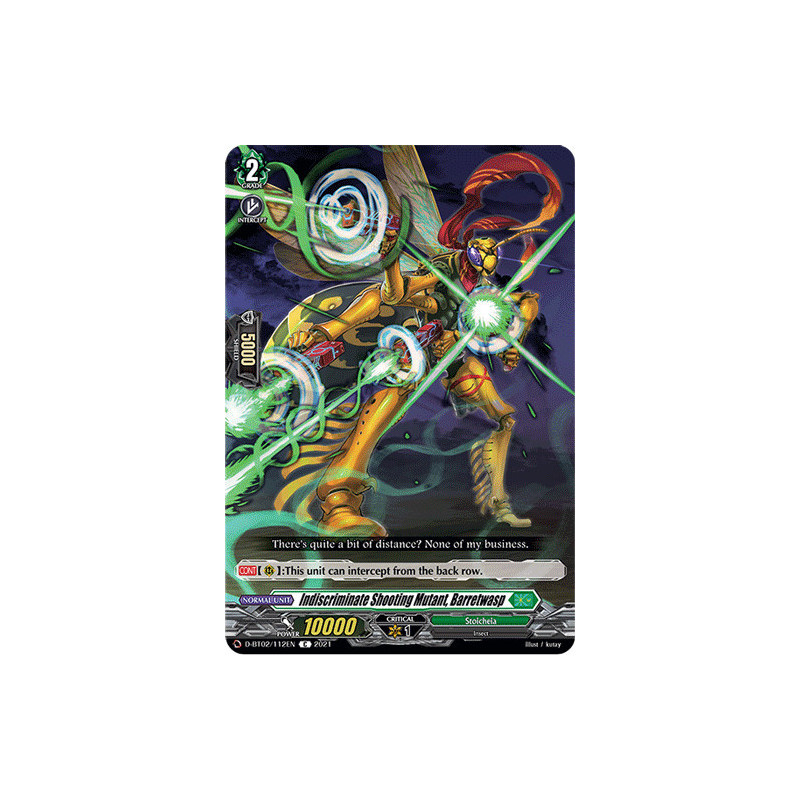 Vanguard_TCG_card_D-BT02_112EN_C_Indiscriminate_Shooting_Mutant_Barretwasp_A_Brush_with_the_Legends