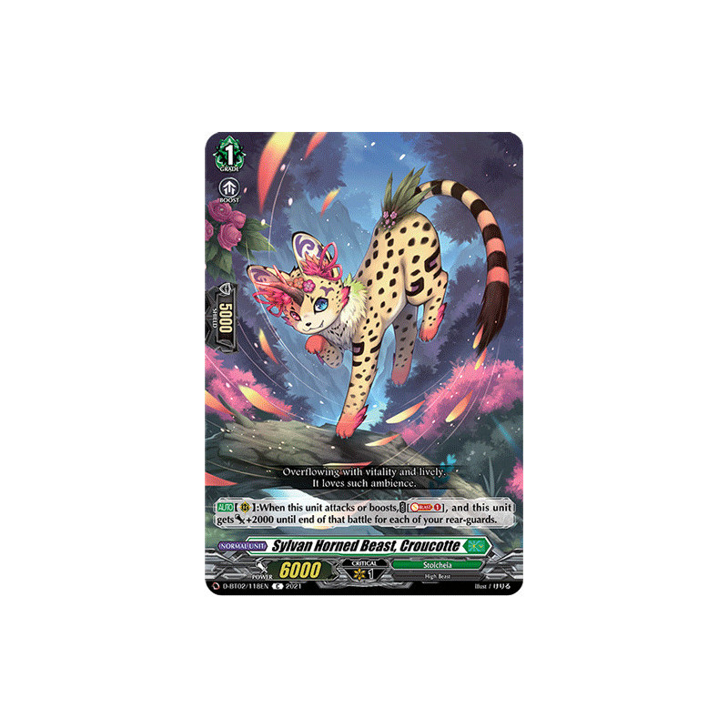 Vanguard_TCG_card_D-BT02_118EN_C_Sylvan_Horned_Beast_Croucotte_A_Brush_with_the_Legends