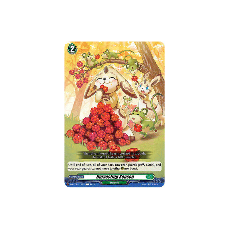 Vanguard_TCG_card_D-BT02_119EN_C_Harvesting_Season_A_Brush_with_the_Legends