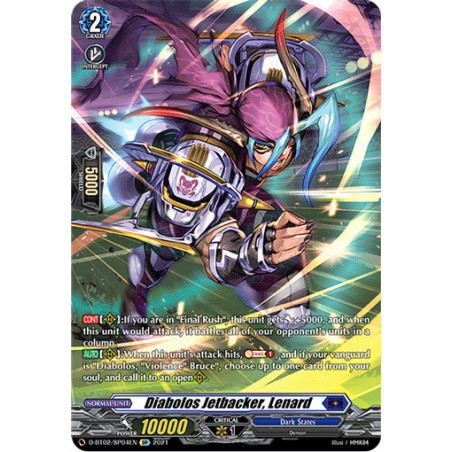 Vanguard_TCG_card_D-BT02_SP04EN_SP_Diabolos_Jetbacker_Lenard_A_Brush_with_the_Legends