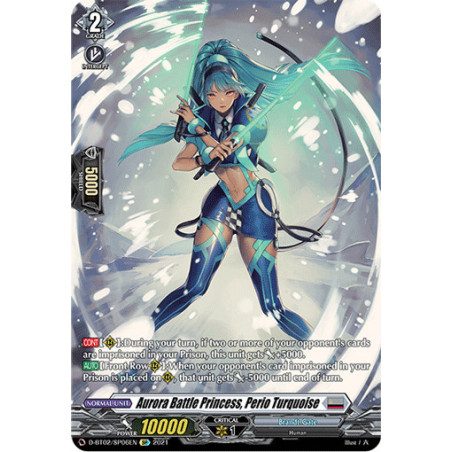 Vanguard_TCG_card_D-BT02_SP06EN_SP_Aurora_Battle_Princess_Perio_Turquoise_A_Brush_with_the_Legends