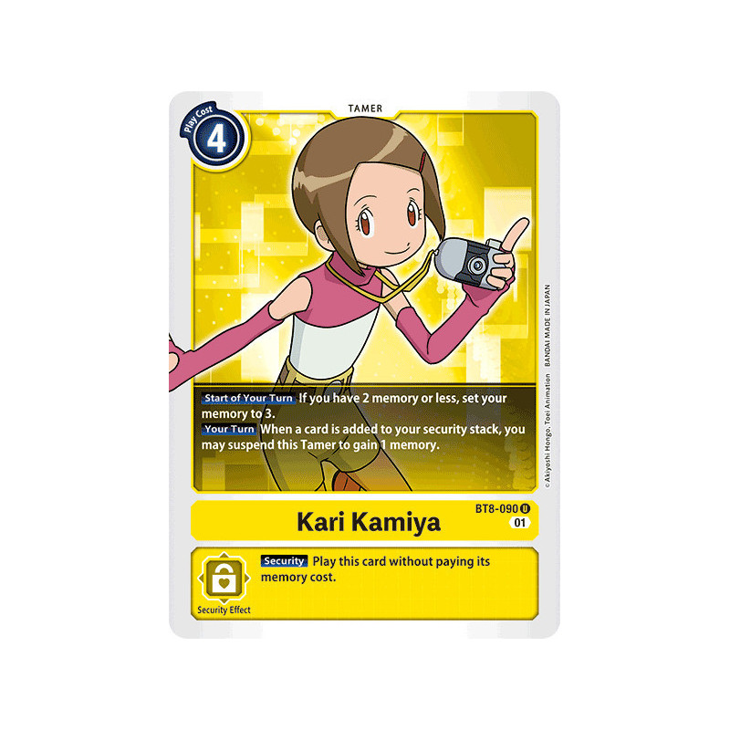 Digimon_TCG_BT8-090_Kari_Kamiya_Uncommon_New_Awakening_Card_Game