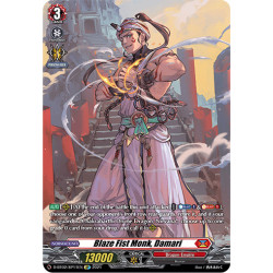 Vanguard_TCG_card_D-BT02_SP11EN_SP_Blaze_Fist_Monk_Damari_A_Brush_with_the_Legends