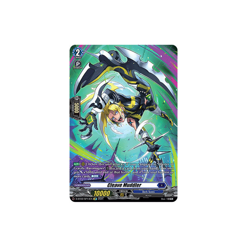 Vanguard_TCG_card_D-BT02_SP14EN_SP_Cleave_Muddler_A_Brush_with_the_Legends