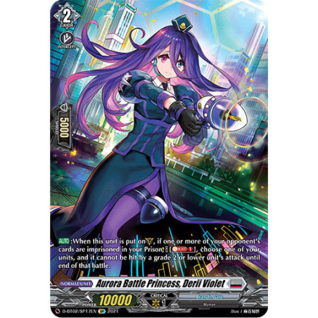Vanguard_TCG_card_D-BT02_SP17EN_SP_Aurora_Battle_Princess_Derii_Violet_A_Brush_with_the_Legends