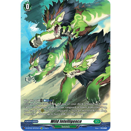 Vanguard_TCG_card_D-BT02_SP25EN_SP_Wild_Intelligence_A_Brush_with_the_Legends