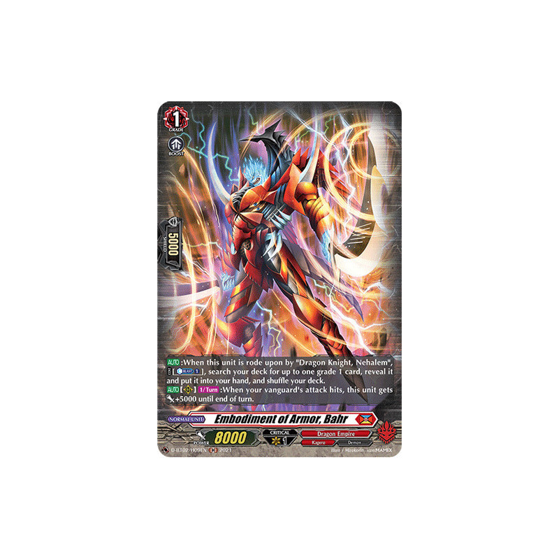 Vanguard_TCG_card_D-BT02_H09EN_H_Embodiment_of_Armor_Bahr_A_Brush_with_the_Legends