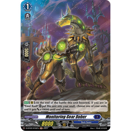 Vanguard_TCG_card_D-BT02_H18EN_H_Monitoring_Gear_Dober_A_Brush_with_the_Legends