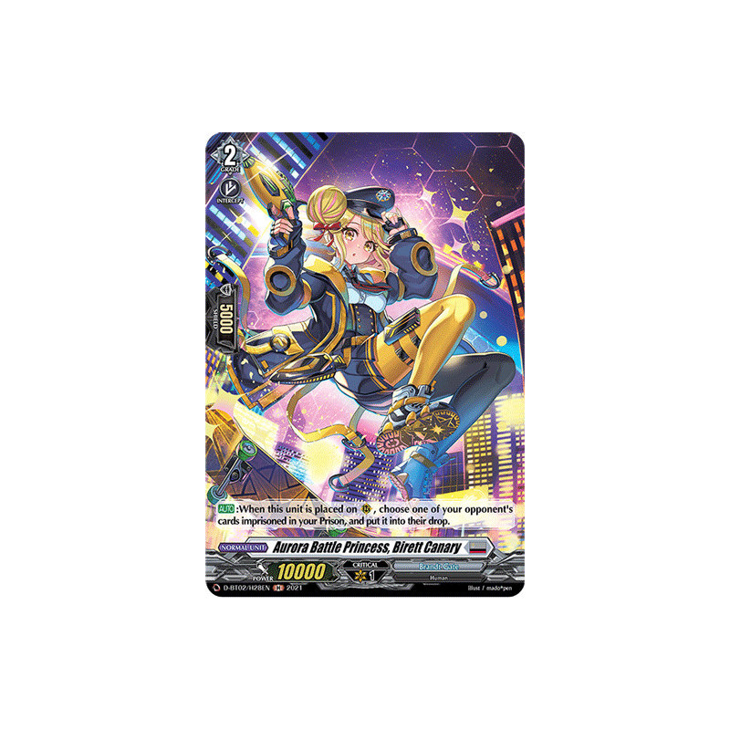 Vanguard_TCG_card_D-BT02_H28EN_H_Aurora_Battle_Princess_Birett_Canary_A_Brush_with_the_Legends