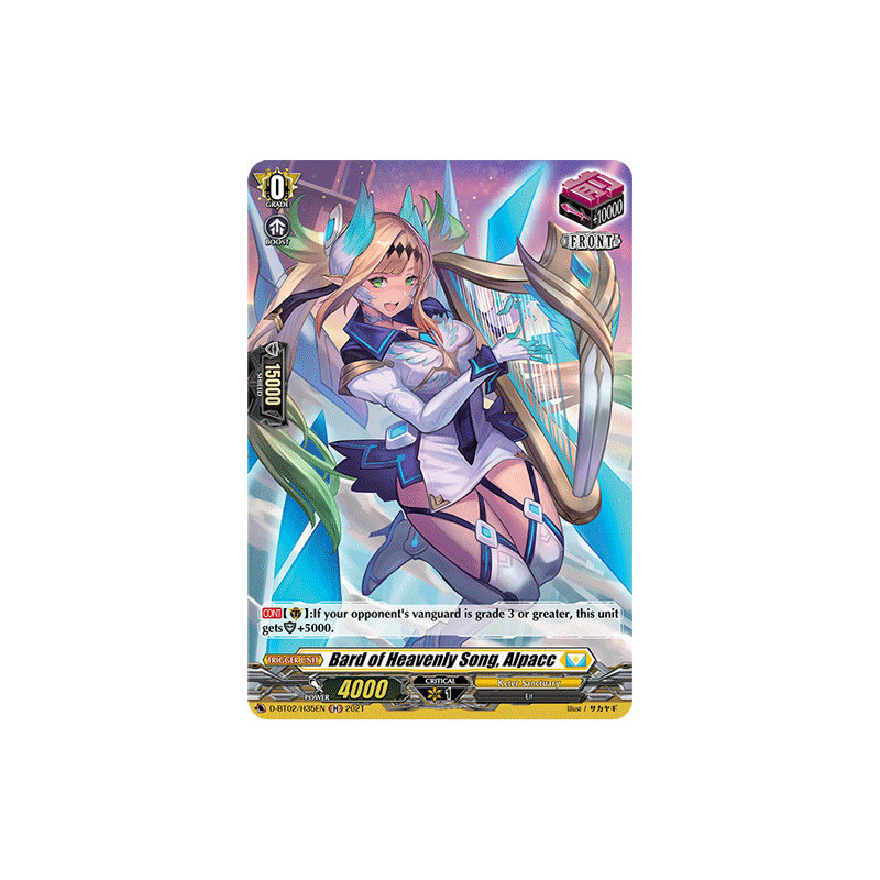 Vanguard_TCG_card_D-BT02_H35EN_H_Bard_of_Heavenly_Song_Alpacc_A_Brush_with_the_Legends
