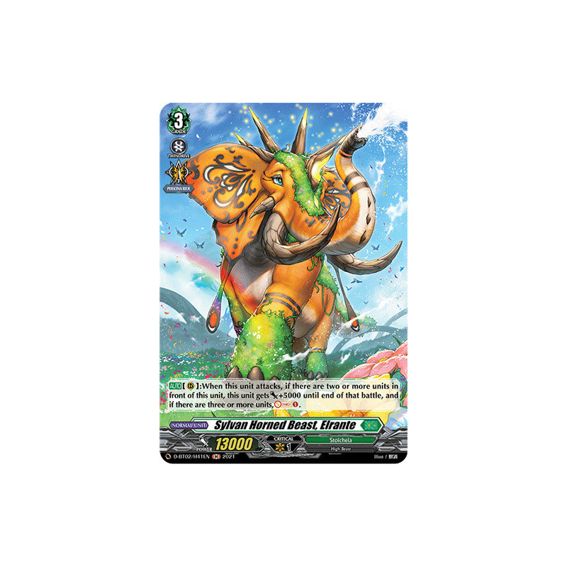 Vanguard_TCG_card_D-BT02_H41EN_H_Sylvan_Horned_Beast_Elrante_A_Brush_with_the_Legends