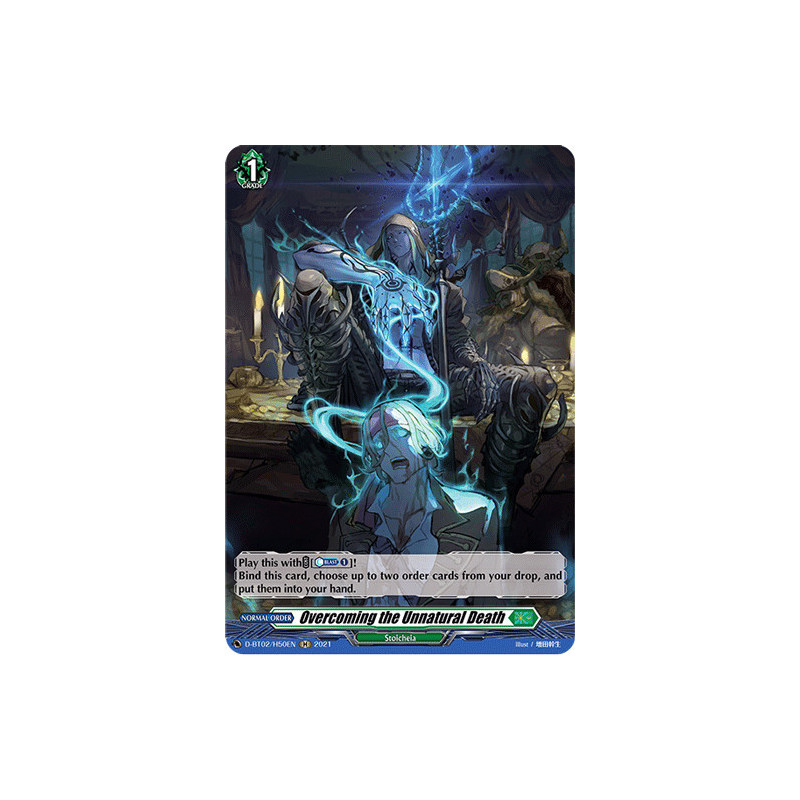 Vanguard_TCG_card_D-BT02_H50EN_H_Overcoming_the_Unnatural_Death_A_Brush_with_the_Legends