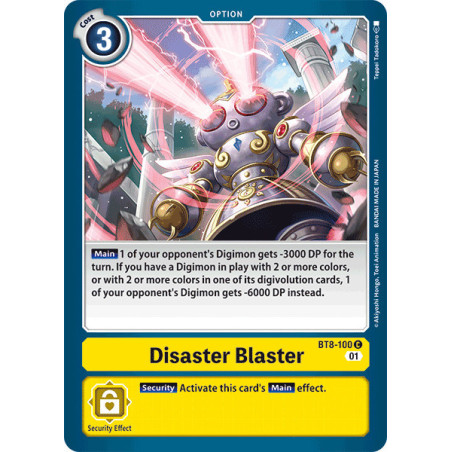 Digimon_TCG_BT8-100_Disaster_Blaster_Common_New_Awakening_Card_Game