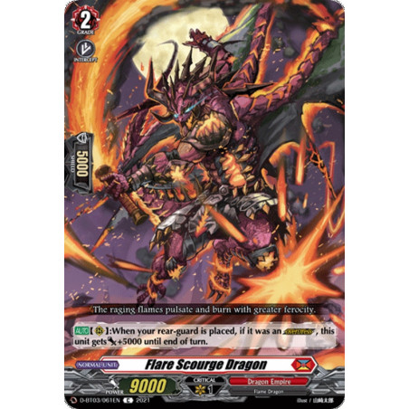 Vanguard_TCG_card_D-BT03_061EN_C_Flare_Scourge_Dragon_Advance_of_Intertwined_Stars