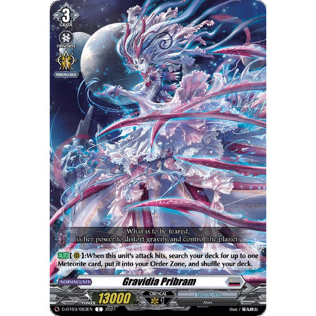 Vanguard_TCG_card_D-BT03_083EN_C_Gravidia_Pribram_Advance_of_Intertwined_Stars